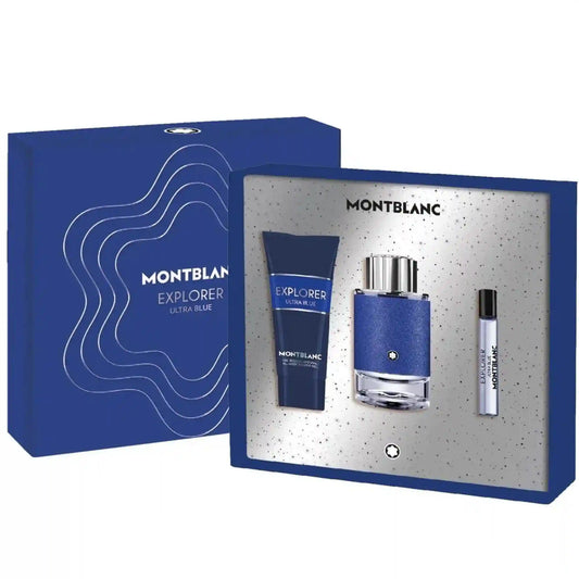 Mont Blanc Explorer Ultra Blue Set