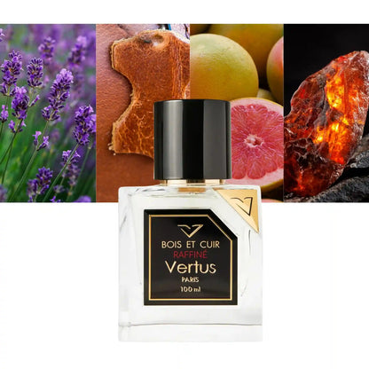 Vertus Paris Bois et Cuir Raffine