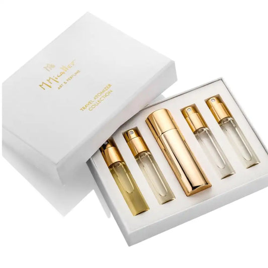 M. Micallef Travel Atomizer Gold Set NECTAR