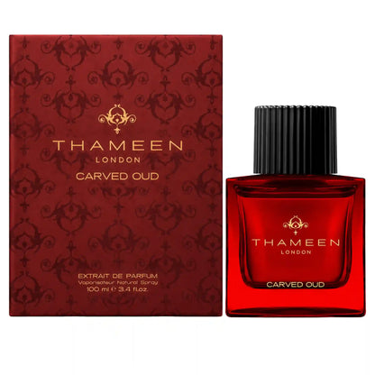 Thameen Red Carved Oud