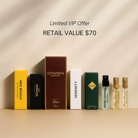 7 Pieces Vials sample Pack